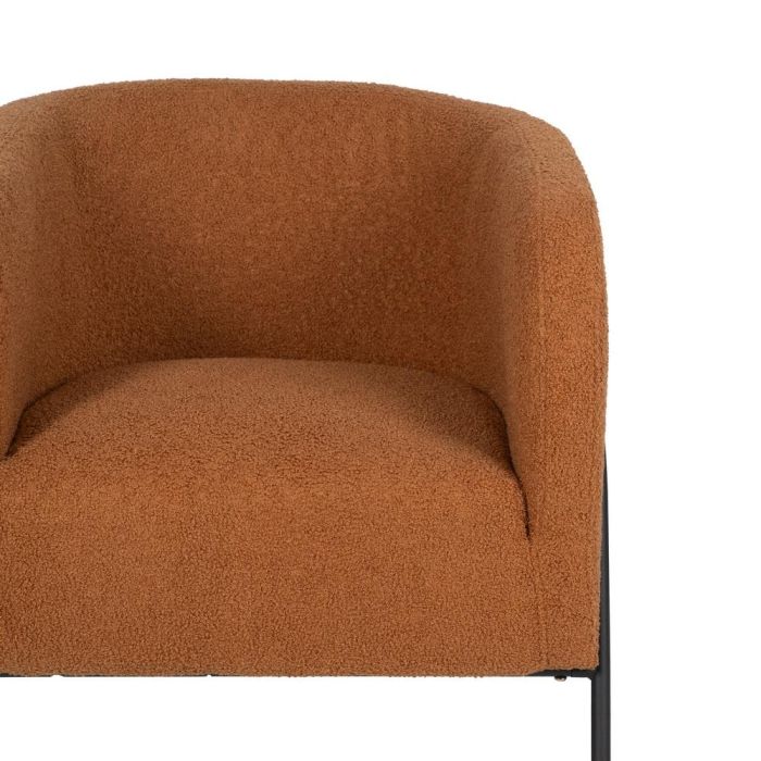 Sillón Terracota Tejido-Metal Salón 68 X 66 X 74 cm