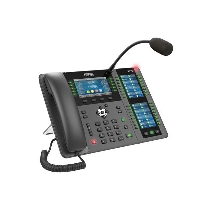 Fanvil X210i Teléfono IP Negro/Gris con 20 Líneas, Pantalla LCD 4.3", Soporte PoE y Llamada en Conferencia 2 Fanvil X210i Teléfono IP Negro/Gris con 20 Líneas, Pantalla LCD 4.3", Soporte PoE y Llamada en Conferencia 2