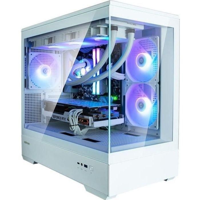 Caja de PC sin fuente de alimentación - ZALMAN P30 (Blanco) - Torre media - Formato M-ATX Caja de PC sin fuente de alimentación - ZALMAN P30 (Blanco) - Torre media - Formato M-ATX