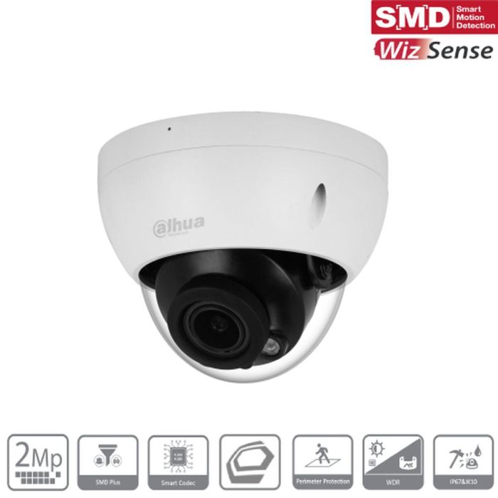 Dahua DH-IPC-HDBW2241RP-ZS-27135 Cámara IP Minidomo Serie 2 2MP Varifocal 2.7-13.5mm IP67 IK10