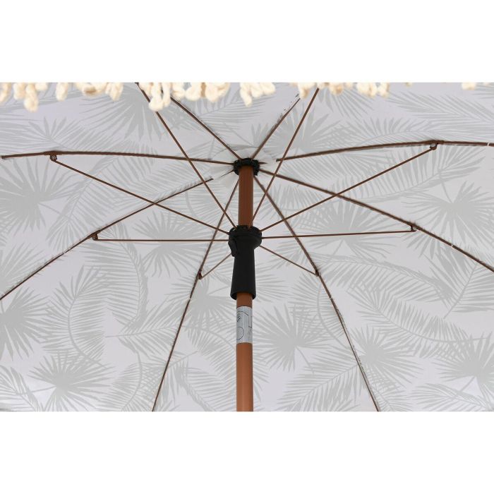 Parasol DKD Home Decor Blanco Verde 180 x 1 x 180 cm 4