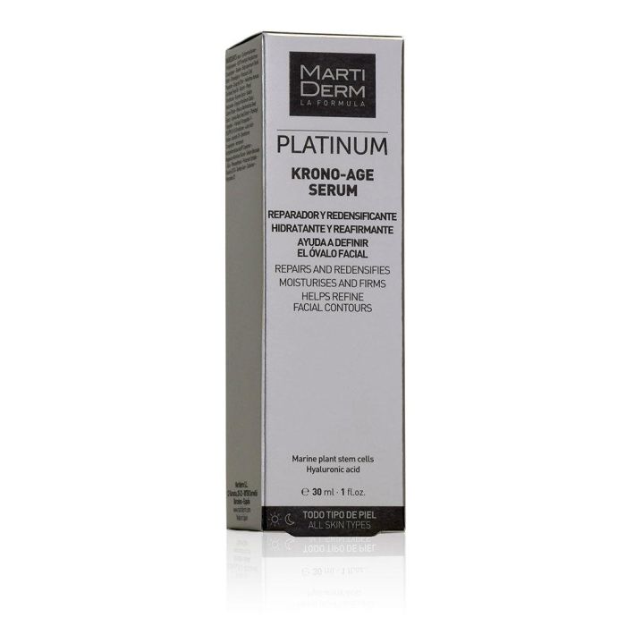 Martiderm PLATINUM KRONO-AGE Sérum Antiedad Reafirmante, Hidratante, Antioxidante con 30 ml 2 Martiderm PLATINUM KRONO-AGE Sérum Antiedad Reafirmante, Hidratante, Antioxidante con 30 ml 2