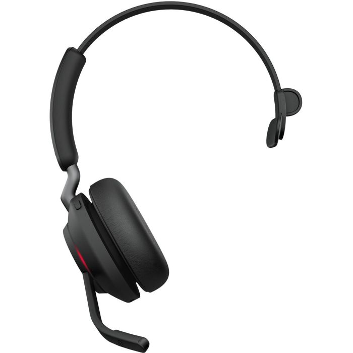 Jabra Evolve2 65 Mono MS + Link 380c Auriculares Inalámbricos Bluetooth USB-C MS Teams Negro