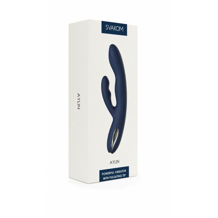 Vibrador Svakom Azul oscuro 11 Vibrador Svakom Azul oscuro 11