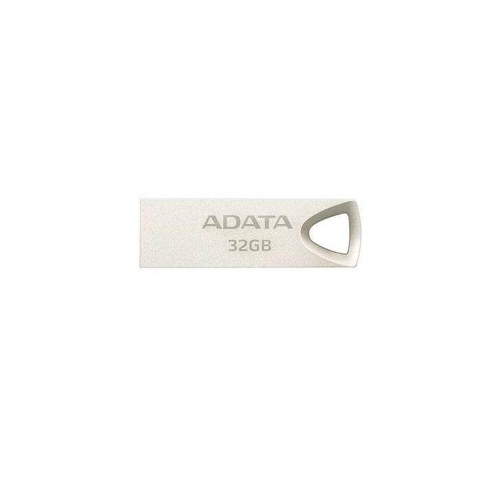 ADATA UV210 Memoria USB 32GB USB 2.0 Metálica Aleación de Zinc, Ultra Resistente Agua, Polvo e Impactos, Diseño sin Tapa