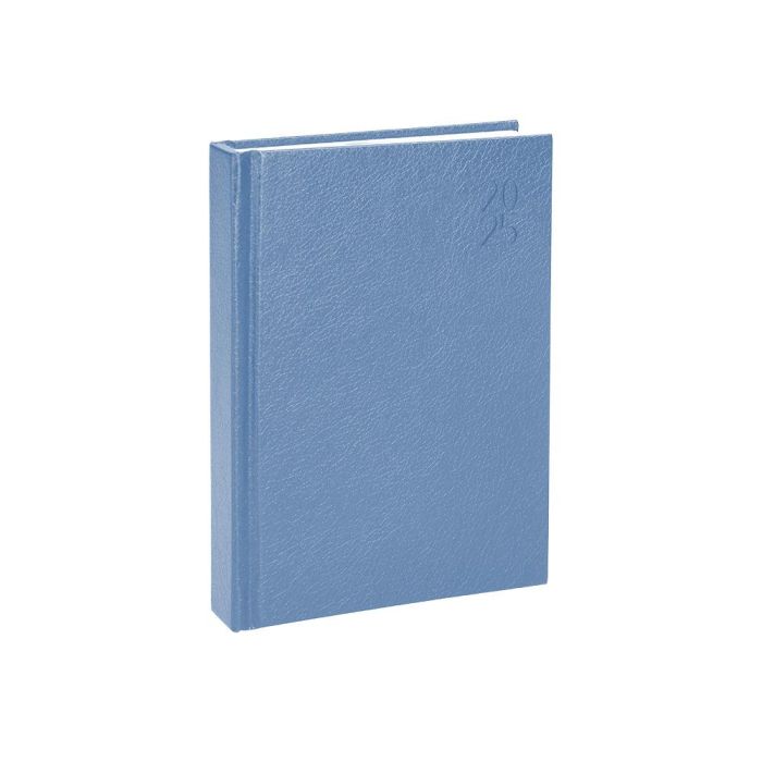 Agenda Encuadernada Liderpapel Corfu A5 2025 Dia Pagina Color Azul Claro Papel 60 gr 4