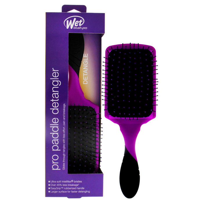 The Wet Brush Wetbeush Paddle Detangler Purple