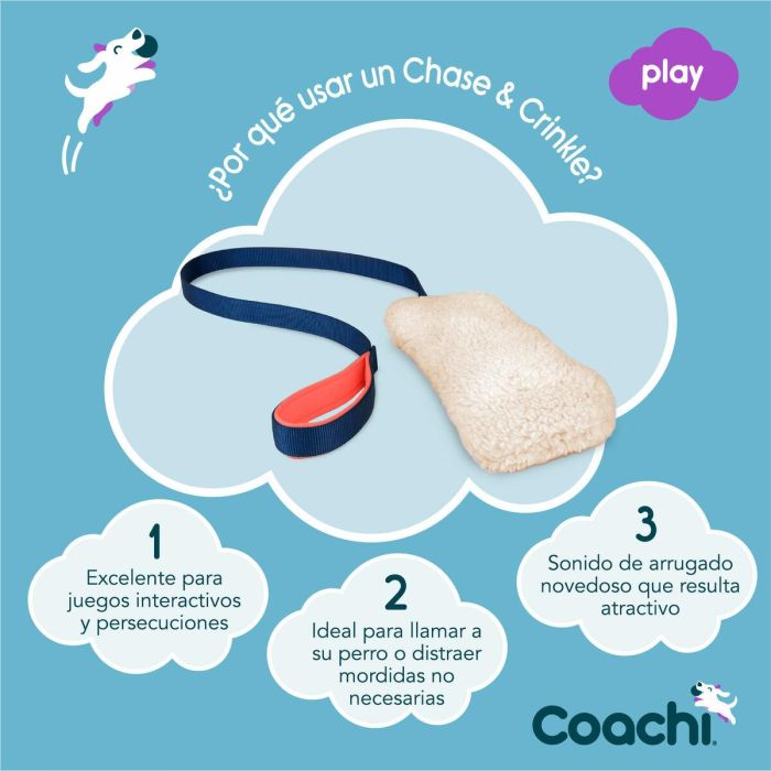 Coachi Chase & Crinkle Borrego Azul-Coral 3 Coachi Chase & Crinkle Borrego Azul-Coral 3