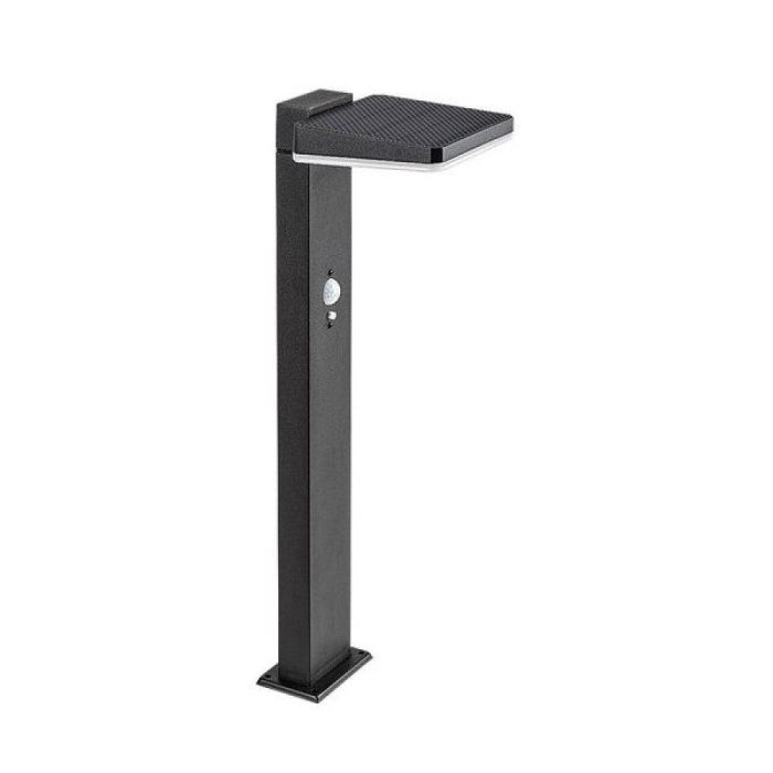 RABALUX RAB-77079 Baliza Exterior Solar Lasset LED 4.4W 200Lm 4000K Luz Blanca Natural Regulable Sensor Movimiento IP54 Negro RABALUX RAB-77079 Baliza Exterior Solar Lasset LED 4.4W 200Lm 4000K Luz Blanca Natural Regulable Sensor Movimiento IP54 Negro