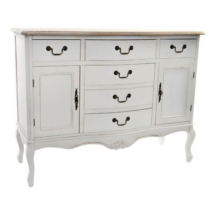 Buffet Tradicional DKD Home Decor Blanco Marron Claro 45 x 90 x 118 cm Buffet Tradicional DKD Home Decor Blanco Marron Claro 45 x 90 x 118 cm