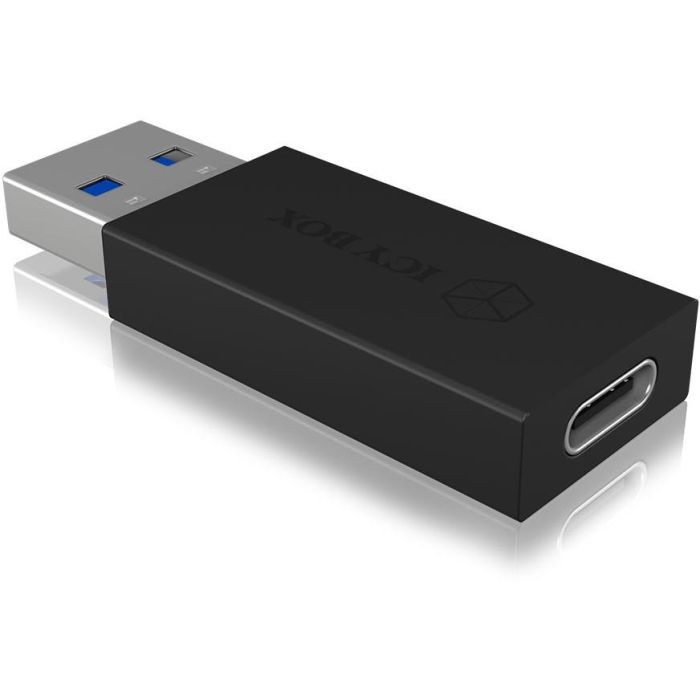 Adapter ICY BOX USB-A > USB-C Black (M) 2