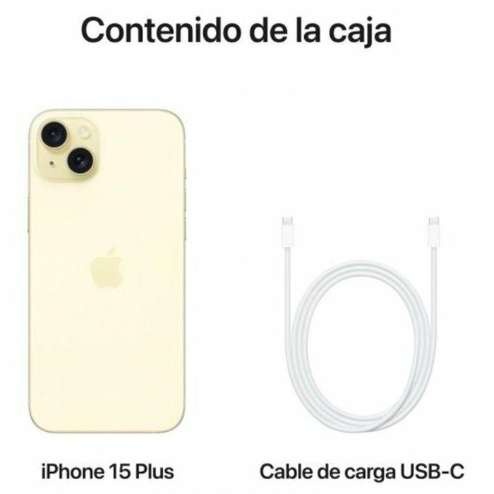 Smartphone Apple iPhone 15 Plus 6,7" 256 GB Amarillo 1 Smartphone Apple iPhone 15 Plus 6,7" 256 GB Amarillo 1