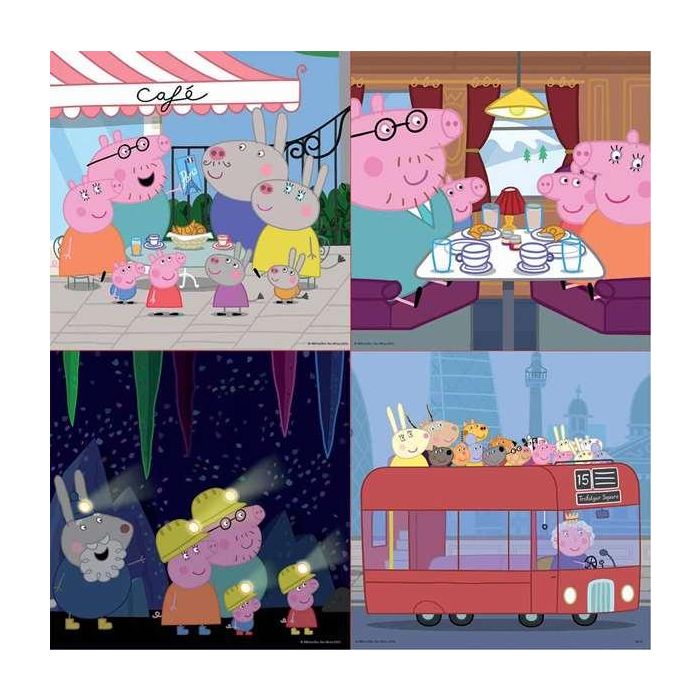 Puzzles progresivos 6-9-12-16 piezas peppa pig en maletin 7 Puzzles progresivos 6-9-12-16 piezas peppa pig en maletin 7