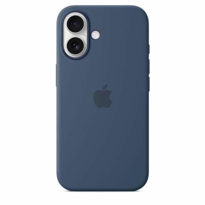 Apple Funda de silicona con MagSafe para iPhone 16 - Mezclilla 2