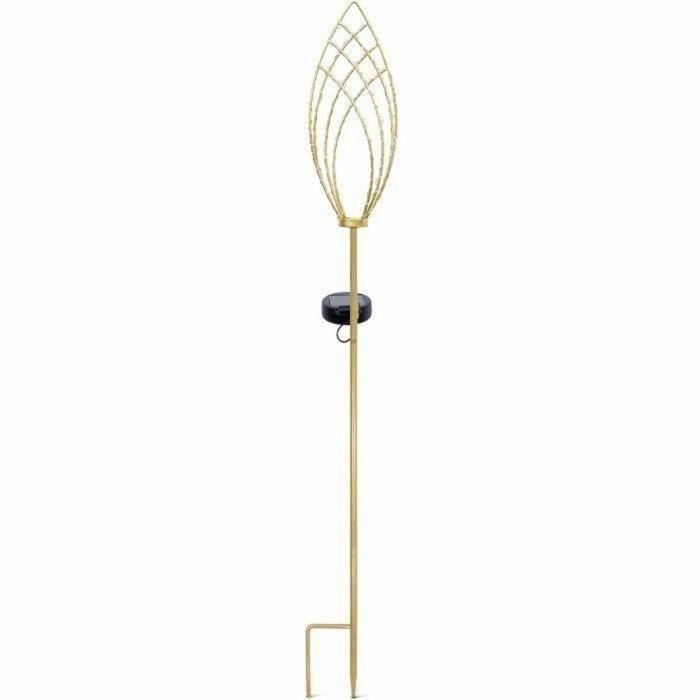 Garden Id Epi Gold Lámpara Solar para Jardín Ø11 x H81 cm, Autonomía 6-8 Horas, Botón Encendido/Apagado, Batería Recargable AAA 0 Garden Id Epi Gold Lámpara Solar para Jardín Ø11 x H81 cm, Autonomía 6-8 Horas, Botón Encendido/Apagado, Batería Recargable AAA 0