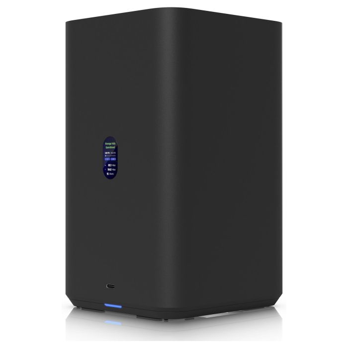 Ubiquiti UNAS-2-B NAS para Escritorio, 2 Bahías, Procesador Cortex-A57 1.7GHz, 4GB RAM, Ethernet Gigabit, RAID 1, Negro 1