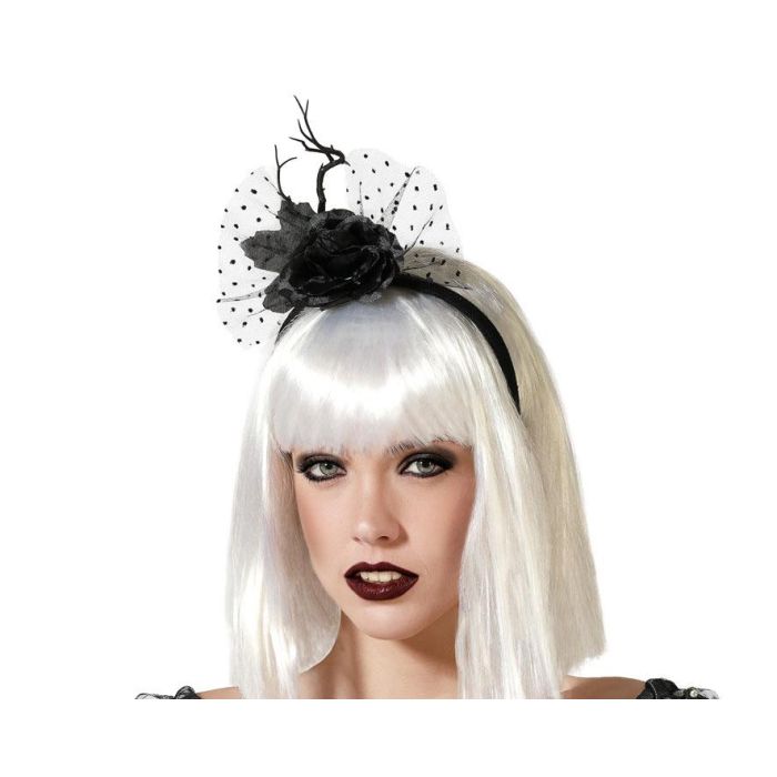 Diadema Halloween Tocado Lazo Transparencia Mujer Adulto Bruja Gótica Hada Bosque Oscuro Vampiresa Romántica Fantasía 0 Diadema Halloween Tocado Lazo Transparencia Mujer Adulto Bruja Gótica Hada Bosque Oscuro Vampiresa Romántica Fantasía 0