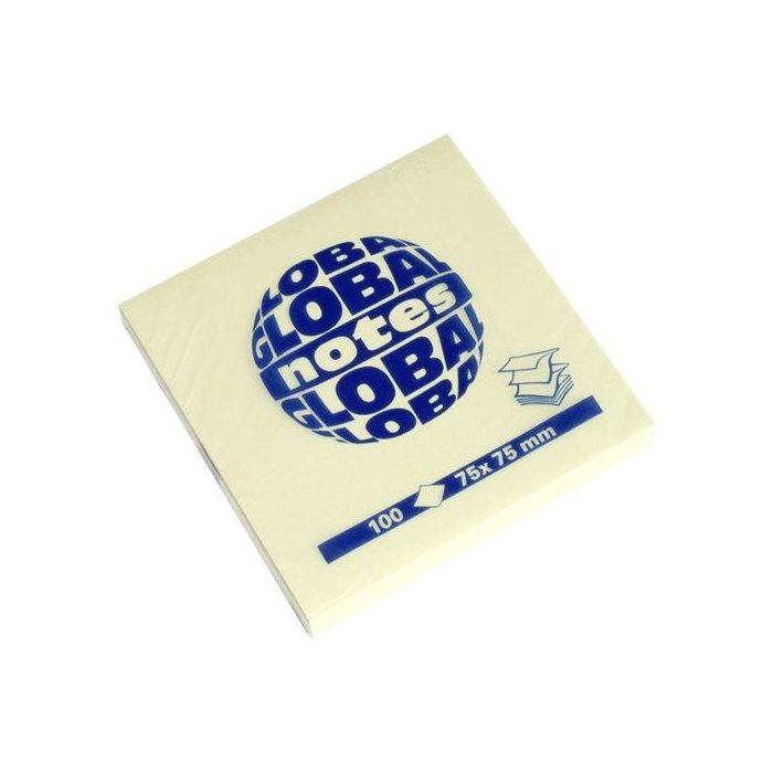 Taco Notas 100H Z 75X75 Amarillo (Set de 12)