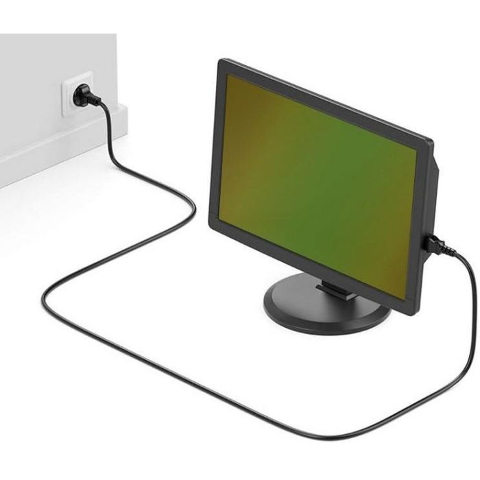Equip Netzkabel Anschl. C18 -> Schukon. 1.80m 180°gew. sw 5 Equip Netzkabel Anschl. C18 -> Schukon. 1.80m 180°gew. sw 5