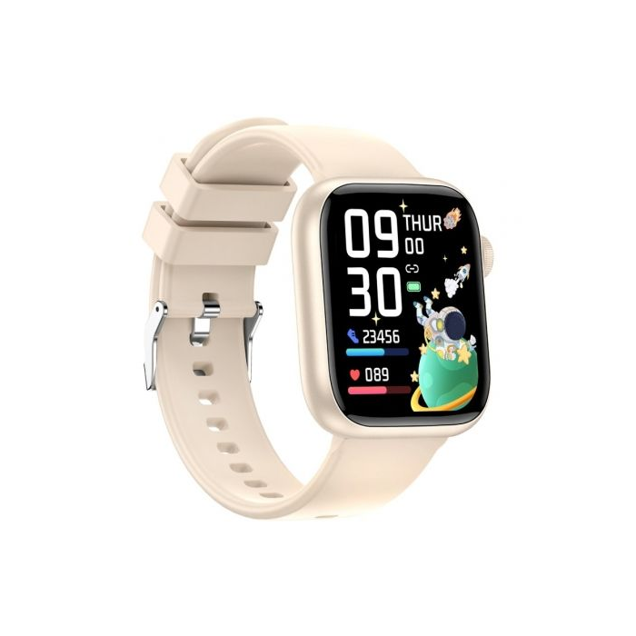 Smartwatch Forever IGo Watch 3 JW-500/ Notificaciones/ Frecuencia Cardíaca/ Marfil 2