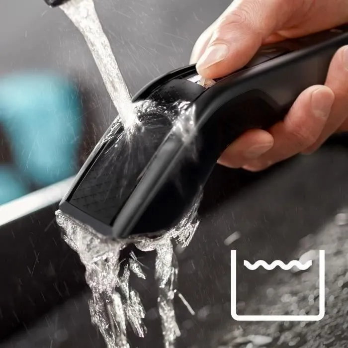 Philips HC7650/15 Cortapelos y Barba Serie 7000 con Tecnología Dualcut y Trim-n-Flow, 28 Alturas de Corte, Autonomía 90min, Incluye Kit Peluquero y Bolsa de Viaje 5