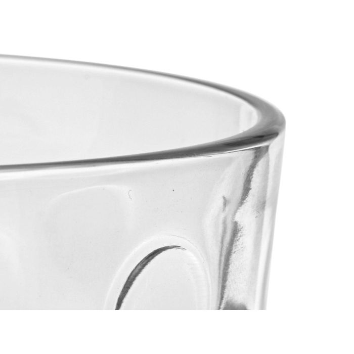 Set 4 Vasos Vidrio Puntos 360 ml Vivalto - 21x10.5x16.5 cm, Transparente (6 Unidades) 3 Set 4 Vasos Vidrio Puntos 360 ml Vivalto - 21x10.5x16.5 cm, Transparente (6 Unidades) 3