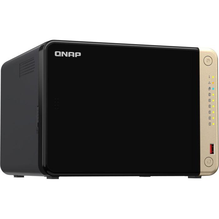 QNAP TS-664-8G NAS Torre Intel® Celeron® N5095 8 GB DDR4 6 Bahías Negro 3