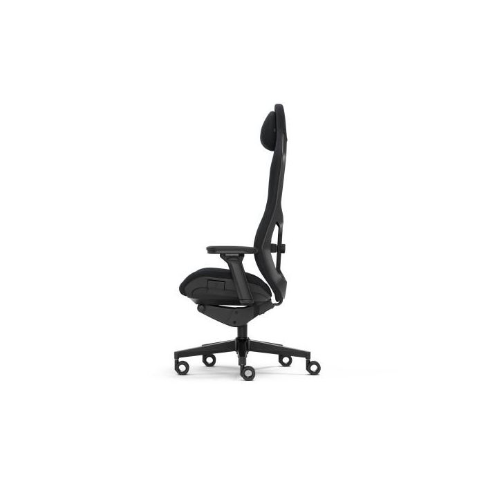 Fractal Design FD-CH-RE1A-01 Silla para Videojuegos de PC, Asiento Acolchado, Negro, Peso Máximo Usuario 125 kg 3