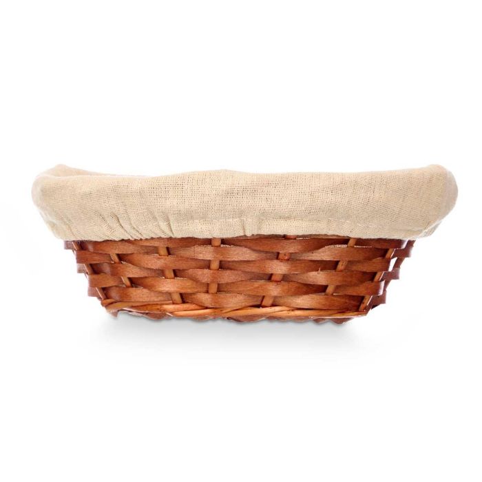 Cesta Ovalada Mimbre Madera Kipit 25X9CM (36 Unidades) 2 Cesta Ovalada Mimbre Madera Kipit 25X9CM (36 Unidades) 2