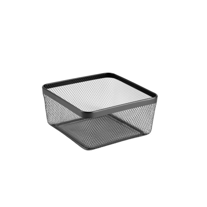 Cesta de metal para organización 30.5 x 30.5 x 15.2 cm - Confortime por Inde (6 Unidades) 1 Cesta de metal para organización 30.5 x 30.5 x 15.2 cm - Confortime por Inde (6 Unidades) 1