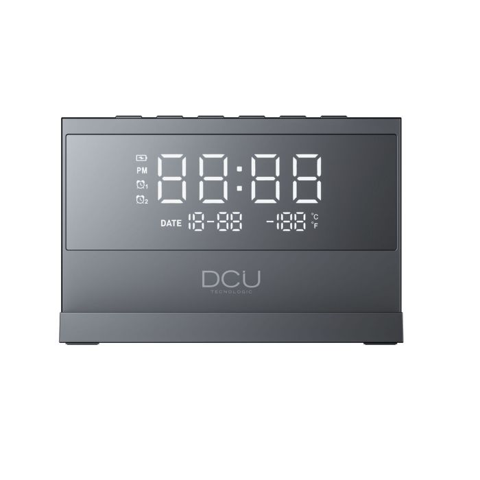 Reloj-Despertador DCU 37300830 Negro 8 Reloj-Despertador DCU 37300830 Negro 8