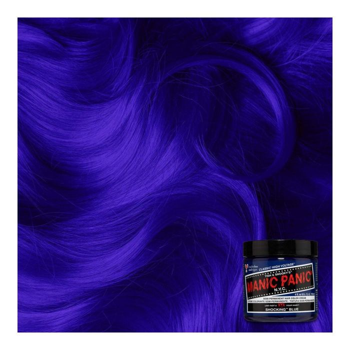 Manic Panic Tinte SemiPermanente CLASSIC SHOCKING BLUE - Vegano, Sin Amoniaco, Sin Parabenos 1 Manic Panic Tinte SemiPermanente CLASSIC SHOCKING BLUE - Vegano, Sin Amoniaco, Sin Parabenos 1