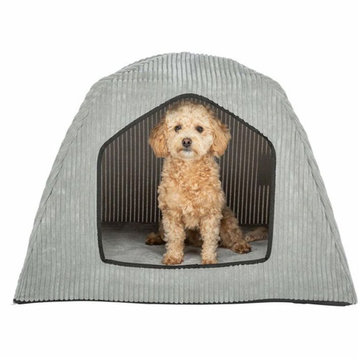 Cama para Perro Trixie Jonna Gris claro Cueva 8 Cama para Perro Trixie Jonna Gris claro Cueva 8