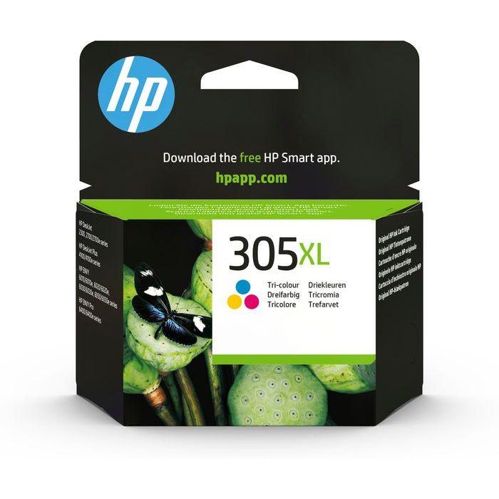 HP 305XL High Yield Tri-color Original Ink Cartridge HP 305XL High Yield Tri-color Original Ink Cartridge