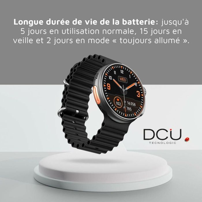 Smartwatch DCU 34157018 Negro 1,44" 2