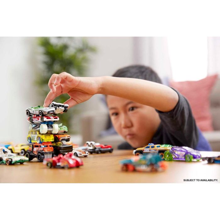 Hot Wheels Pack 20 Vehículos H7045 Coches a Escala 1:64 para Niños y Coleccionistas Hot Wheels Pack 20 Vehículos H7045 Coches a Escala 1:64 para Niños y Coleccionistas