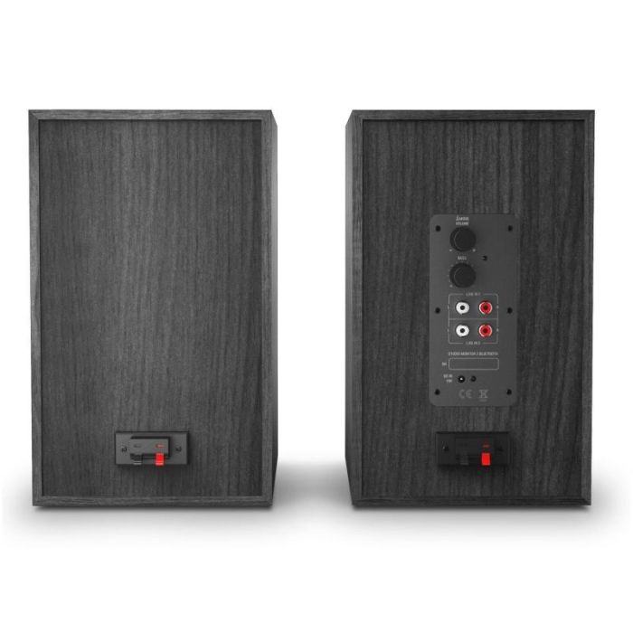 Energy Sistem Studio Monitor 2 Altavoces de Estantería Activos con DSP, Bluetooth 5.0, 50W RMS y Doble RCA, Acabado Madera MDF 2 Energy Sistem Studio Monitor 2 Altavoces de Estantería Activos con DSP, Bluetooth 5.0, 50W RMS y Doble RCA, Acabado Madera MDF 2