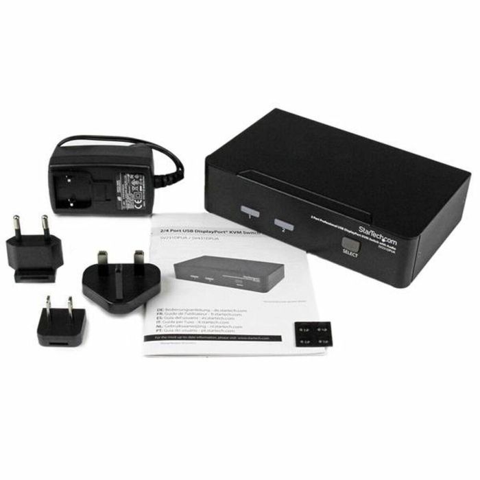 Conmutador KVM con 2 Puertos Startech SV231DPUA 1 Conmutador KVM con 2 Puertos Startech SV231DPUA 1