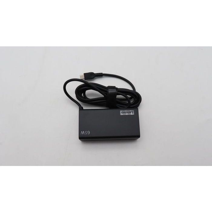Lenovo 65W USB-C power adapter, supports 20V, 15V, 9V, and 5V output, suitable for Lenovo laptops and devices. 1 Lenovo 65W USB-C power adapter, supports 20V, 15V, 9V, and 5V output, suitable for Lenovo laptops and devices. 1