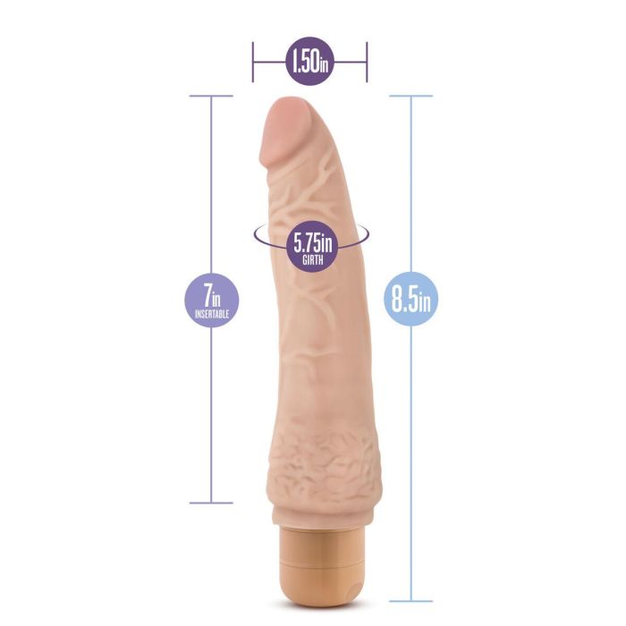 Consolador Realista Blush Dr Skin PVC Ø 5,4 cm (17,7 cm) (21,5 cm) 3 Consolador Realista Blush Dr Skin PVC Ø 5,4 cm (17,7 cm) (21,5 cm) 3