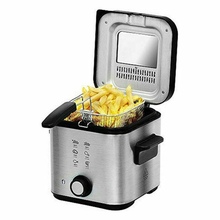 Freidora Cecotec CleanFry Infinity 1500 1,5 L 900W Negro Inox 900 W 1,5 L 0 Freidora Cecotec CleanFry Infinity 1500 1,5 L 900W Negro Inox 900 W 1,5 L 0