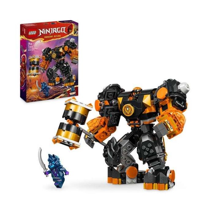 Juego de construccion meca elemental de la tierra de cole lego ninjago 1