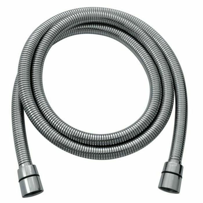 Manguera de Ducha Rousseau Gris Acero Inoxidable 185 cm 0 Manguera de Ducha Rousseau Gris Acero Inoxidable 185 cm 0