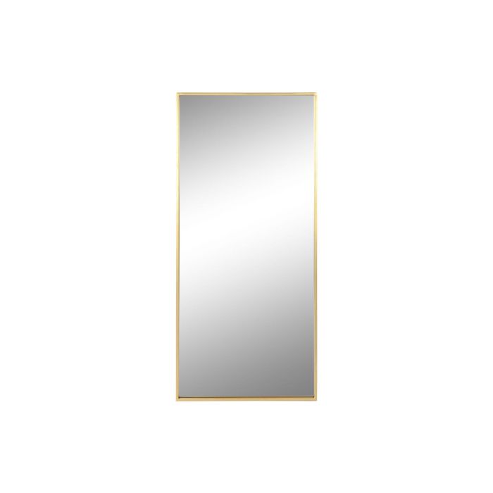 DKD Home Decor Espejo Glam Dorado de Pared con Marco de Hierro y Cristal, 140x60 cm (Luna 137x57.5 cm), Colección Anxi Recto DKD Home Decor Espejo Glam Dorado de Pared con Marco de Hierro y Cristal, 140x60 cm (Luna 137x57.5 cm), Colección Anxi Recto