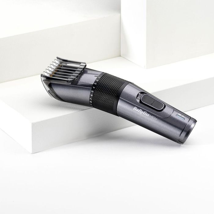 Babyliss Cortapelos E976E Titanium con Cuchillas Metálicas de Acero Inoxidable, Ajuste de Longitud de 0,5mm a 25mm, 60 min Inalámbrico 2