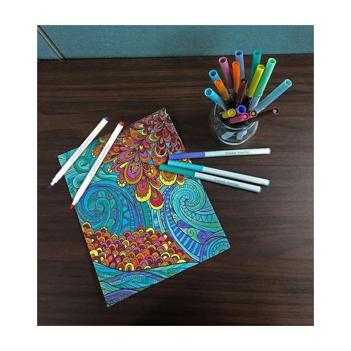 Crayola 7509 12 Rotuladores Super Punta Lavables para Niños 7