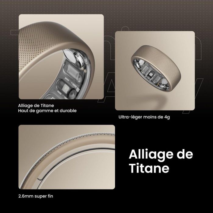 Amazfit W2321TY2N Anillo Helio Talla 12 Titanio 3