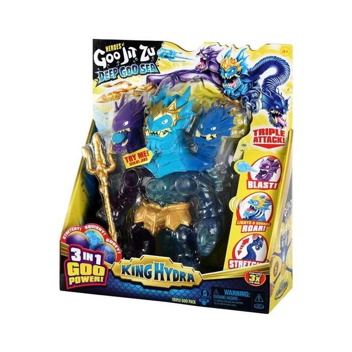 Figura heroes goo jit zu king hydra con luz y sonido 25 cm 19 Figura heroes goo jit zu king hydra con luz y sonido 25 cm 19
