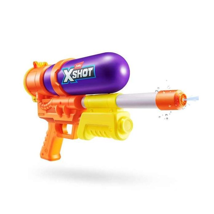 Pistola de agua x-shot retro 80's super splash, carga rápida 22x40x7,6cm - modelos surtidos 4 Pistola de agua x-shot retro 80's super splash, carga rápida 22x40x7,6cm - modelos surtidos 4