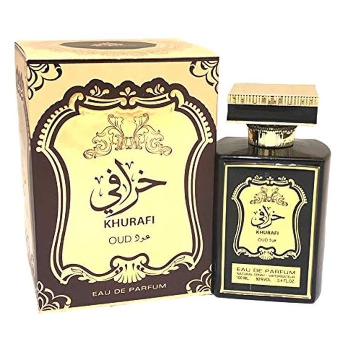 Lattafa Khurafi oud eau de parfum 100 ml vaporizador